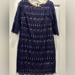 Jessica Howard Royal Blue Dress Like New Size 12 Petite